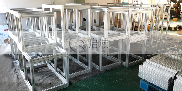 口罩机铝材加工部分案例