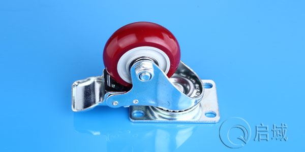 QY-平板式万向刹车脚轮