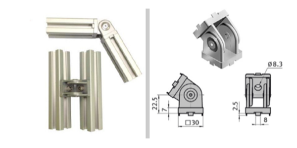 活动铰链安装图