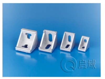 启域工业铝型材配件-角件角码的使用