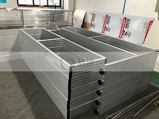 口罩机铝型材料架