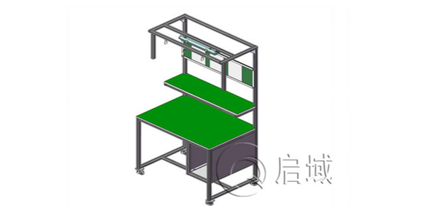 铝型材工作桌如何用内六角螺栓连接？