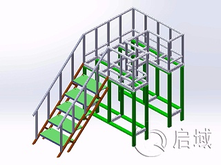 登高梯检修平台