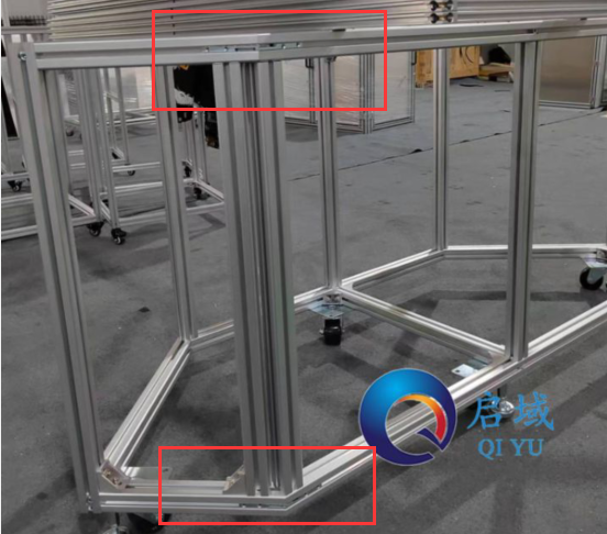 任意角度连接件安装效果图