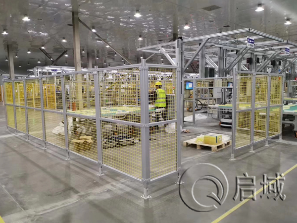 车间铝型材安全围栏 车间铝型材安全围栏