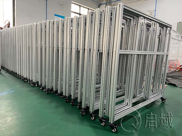 铝型材折叠围栏 铝型材折叠围栏